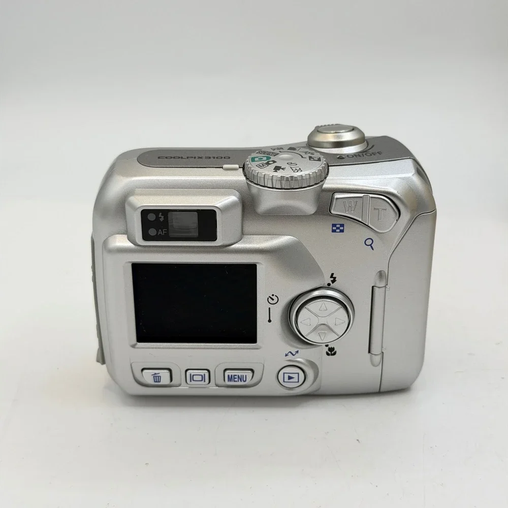 Nikon Coolpix 3100 Digital Camera Silver 3.2MP 3x Optical Zoom Boxed Bundle